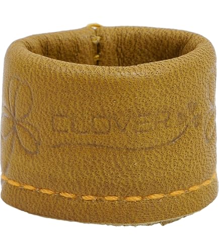 Amazon.co.jp: クロバー(Clover) 皮シンブルソフト L 茶色 57